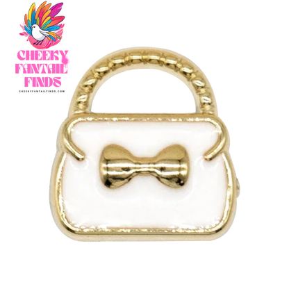 1/20PCS Golden Metal Shoe Charms Bling Metal Pin Wing Luxury Style Jewelry Shoe Accessories Fashion Women Men Shoe Buckle Decor - Cheeky Fantail Finds