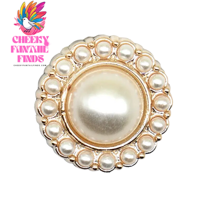 1/20PCS Golden Metal Shoe Charms Bling Metal Pin Wing Luxury Style Jewelry Shoe Accessories Fashion Women Men Shoe Buckle Decor - Cheeky Fantail Finds