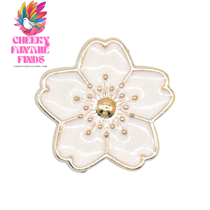 1/20PCS Golden Metal Shoe Charms Bling Metal Pin Wing Luxury Style Jewelry Shoe Accessories Fashion Women Men Shoe Buckle Decor - Cheeky Fantail Finds