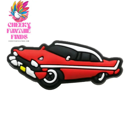 1-20pcs Car Shoe Charms Cool Vehicle Shoe Accessories Cartoon Decorations Pins for Men Boys Kids DIY Clog Buckle Garden Sandal Cheeky Fantail Finds