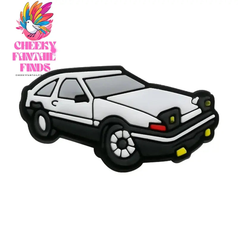 1-20pcs Car Shoe Charms Cool Vehicle Shoe Accessories Cartoon Decorations Pins for Men Boys Kids DIY Clog Buckle Garden Sandal Cheeky Fantail Finds