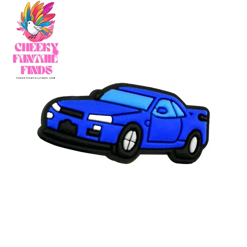 1-20pcs Car Shoe Charms Cool Vehicle Shoe Accessories Cartoon Decorations Pins for Men Boys Kids DIY Clog Buckle Garden Sandal Cheeky Fantail Finds