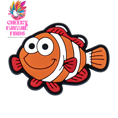1/20pcs Cartoon Sea Animals Shoe Pins for Kids Octopuses Seahorse Fish Whales Shoe Charms Decorations Accessories Ornament Gifts - Cheeky Fantail Finds
