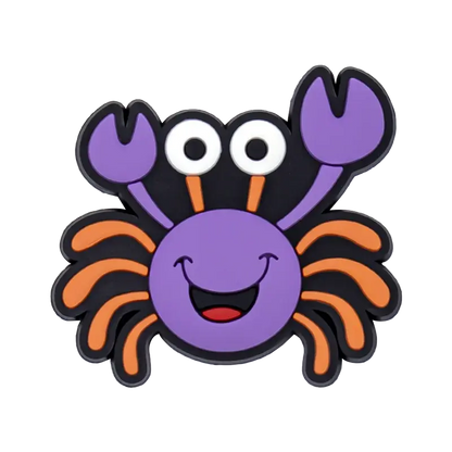 1/20pcs Cartoon Sea Animals Shoe Pins for Kids Octopuses Seahorse Fish Whales Shoe Charms Decorations Accessories Ornament Gifts - Cheeky Fantail Finds