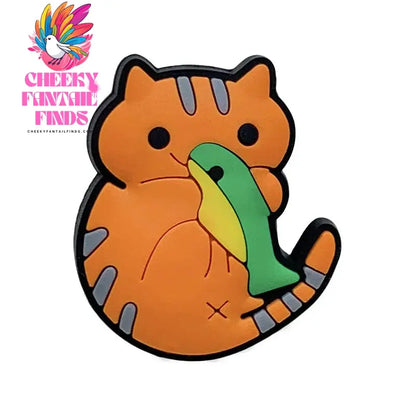 1-22pcs Cute Kawaii Cats Cartoon PVC Sh Accessories Clogs Sandals Shoe Buckle Decoration Pins Kids Friends Gifts - Cheeky Fantail Finds
