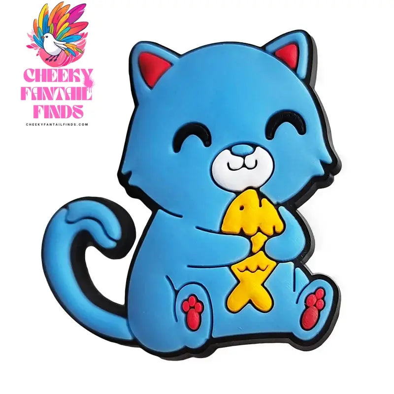 1-22pcs Cute Kawaii Cats Cartoon PVC Sh Accessories Clogs Sandals Shoe Buckle Decoration Pins Kids Friends Gifts - Cheeky Fantail Finds