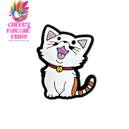 1-22pcs Cute Kawaii Cats Cartoon PVC Sh Accessories Clogs Sandals Shoe Buckle Decoration Pins Kids Friends Gifts - Cheeky Fantail Finds