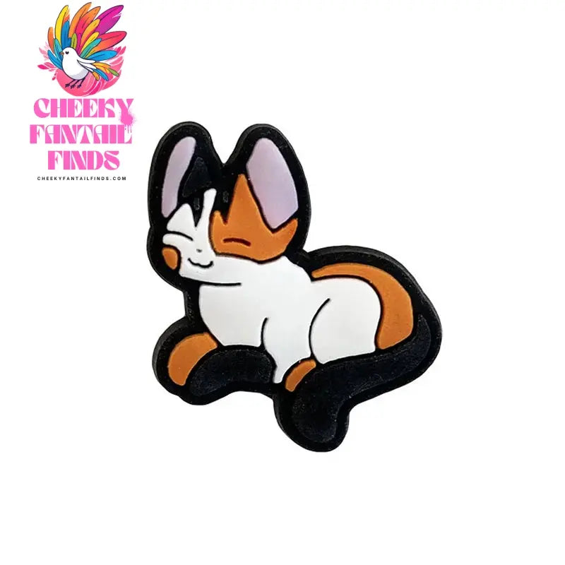1-22pcs Cute Kawaii Cats Cartoon PVC Sh Accessories Clogs Sandals Shoe Buckle Decoration Pins Kids Friends Gifts - Cheeky Fantail Finds