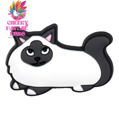 1/25PCS Cute Panda Shoes Charms for Women Funny Cat Dog Duck Penguin Shoes Decoration Frog Bee Bat Garden Sandals Pin Clog Cheeky Fantail Finds