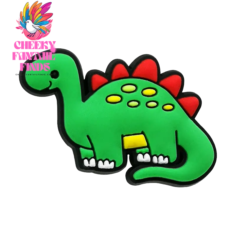 1/25pcs Dinosaur Shoe Charms Pterosaur Stegosaurus  Triceratops Shoe Decorations Pins for Kid Boy Shoe Accessories Ornament Gift - Cheeky Fantail Finds