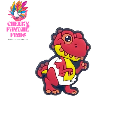 1/25pcs Dinosaur Shoe Charms Pterosaur Stegosaurus  Triceratops Shoe Decorations Pins for Kid Boy Shoe Accessories Ornament Gift - Cheeky Fantail Finds