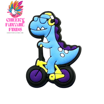 1/25pcs Dinosaur Shoe Charms Pterosaur Stegosaurus  Triceratops Shoe Decorations Pins for Kid Boy Shoe Accessories Ornament Gift - Cheeky Fantail Finds