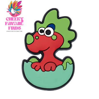 1/25pcs Dinosaur Shoe Charms Pterosaur Stegosaurus  Triceratops Shoe Decorations Pins for Kid Boy Shoe Accessories Ornament Gift - Cheeky Fantail Finds