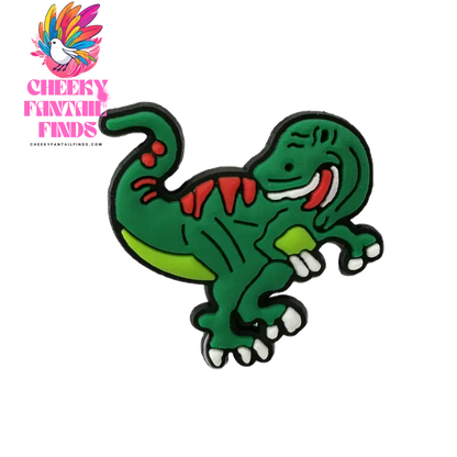 1/25pcs Dinosaur Shoe Charms Pterosaur Stegosaurus  Triceratops Shoe Decorations Pins for Kid Boy Shoe Accessories Ornament Gift - Cheeky Fantail Finds
