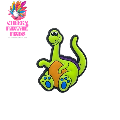 1/25pcs Dinosaur Shoe Charms Pterosaur Stegosaurus  Triceratops Shoe Decorations Pins for Kid Boy Shoe Accessories Ornament Gift - Cheeky Fantail Finds