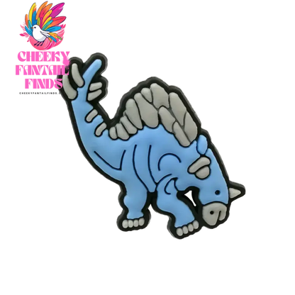 1/25pcs Dinosaur Shoe Charms Pterosaur Stegosaurus  Triceratops Shoe Decorations Pins for Kid Boy Shoe Accessories Ornament Gift - Cheeky Fantail Finds