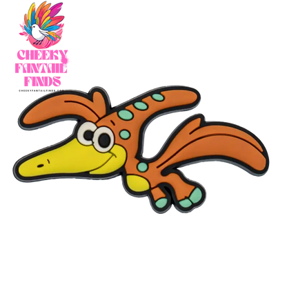 1/25pcs Dinosaur Shoe Charms Pterosaur Stegosaurus  Triceratops Shoe Decorations Pins for Kid Boy Shoe Accessories Ornament Gift - Cheeky Fantail Finds