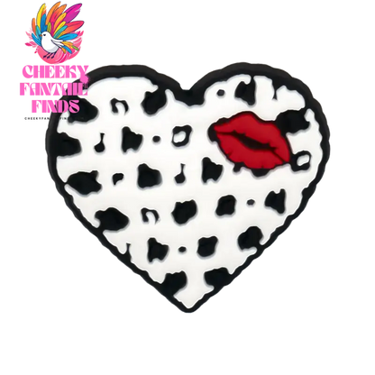 1/25pcs Leopard Print Shoe Charms Lipstick Cherry Butterfly Shoe Decorations Pins for Hot Girl Women Sandals Accessories Buckles - Cheeky Fantail Finds
