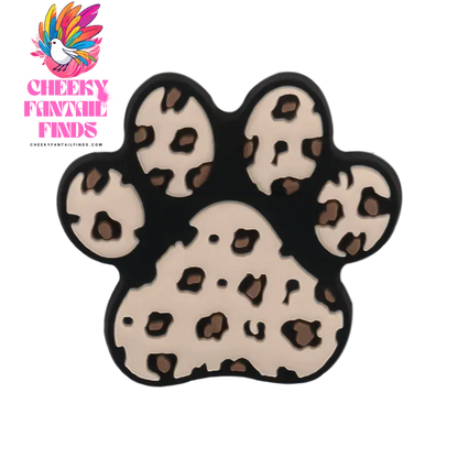 1/25pcs Leopard Print Shoe Charms Lipstick Cherry Butterfly Shoe Decorations Pins for Hot Girl Women Sandals Accessories Buckles - Cheeky Fantail Finds