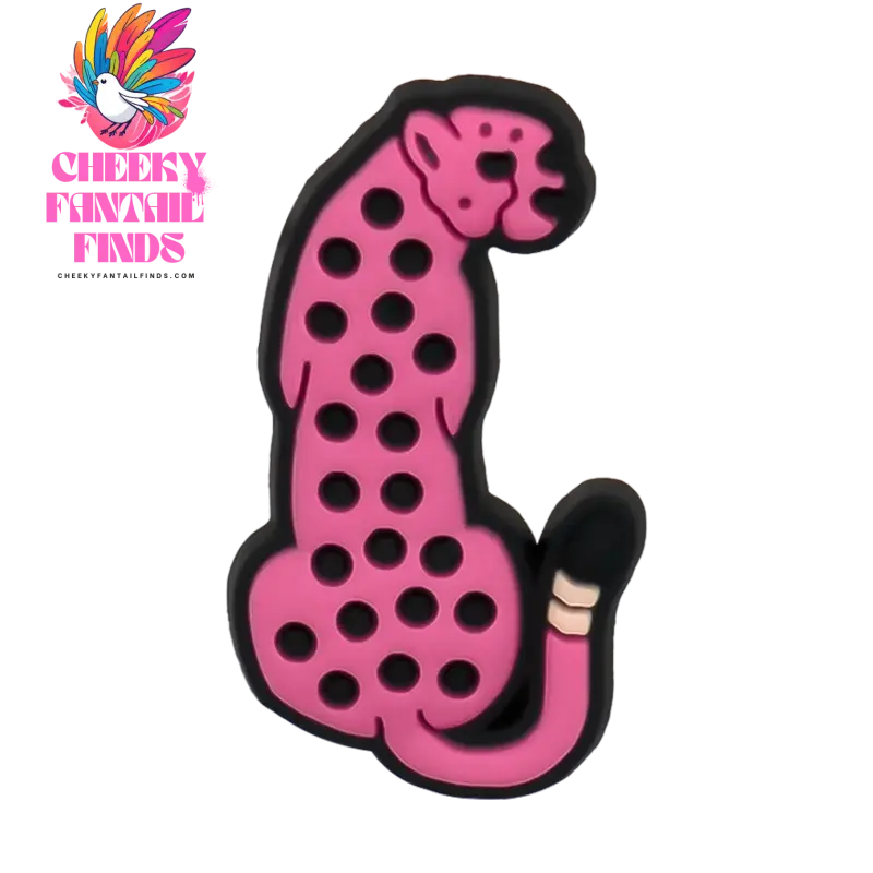 1/25pcs Leopard Print Shoe Charms Lipstick Cherry Butterfly Shoe Decorations Pins for Hot Girl Women Sandals Accessories Buckles - Cheeky Fantail Finds