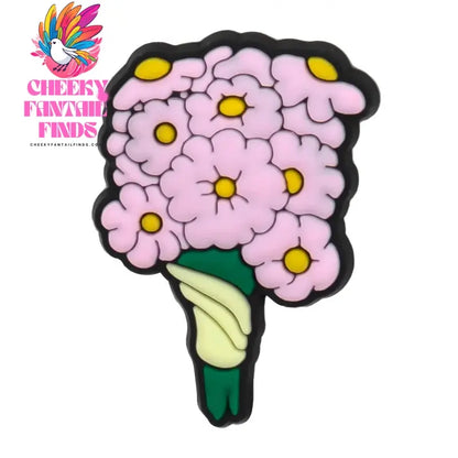 1/25pcs Pink Shoe Charms for Women Rabbit Cat Dog Cow Clog Charms Tree Flower Watermelon Sugar Stars Garden Sandals Accessories Cheeky Fantail Finds