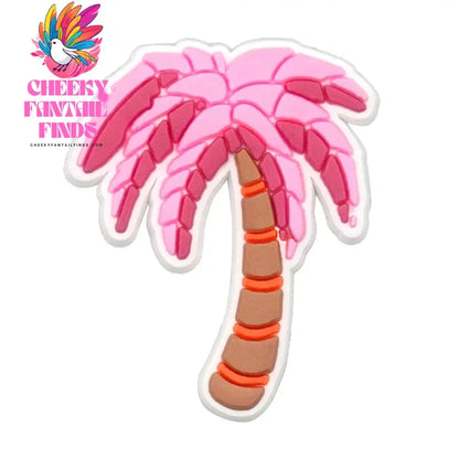 1/25pcs Pink Shoe Charms for Women Rabbit Cat Dog Cow Clog Charms Tree Flower Watermelon Sugar Stars Garden Sandals Accessories Cheeky Fantail Finds