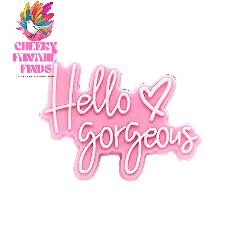 1/25pcs Pink Shoe Charms for Women Rabbit Cat Dog Cow Clog Charms Tree Flower Watermelon Sugar Stars Garden Sandals Accessories Cheeky Fantail Finds