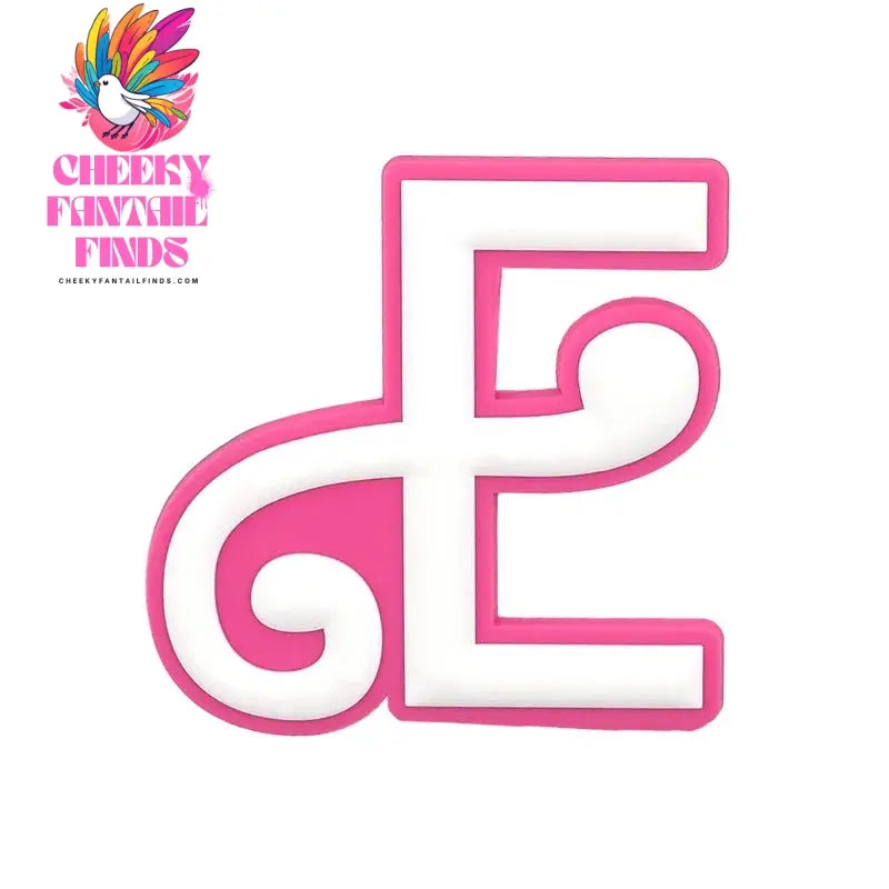 1/26pcs PVC Pink Letter Bag Charms Decorative for DIY Bag Accessories Decorations Buckles for Girl Women Beach Hand Bag Charms - Cheeky Fantail Finds