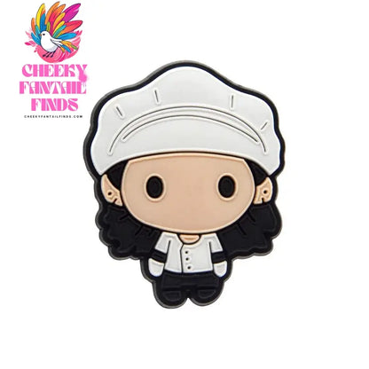 1/28 pcs Old Friends PVC Shoe Charms Goose Turkey Lobster Shoe Clips Decorations Door Sofa Mirror Pins Clog Jeans Pins for Kids Cheeky Fantail Finds