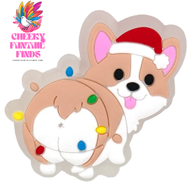1/2PCS LED Christmas Gifts Shoes Charms Santa Claus Snowman Luminous Shoe Accessories Gingerbread Man Dog Cat Clog Deccoration - Cheeky Fantail Finds