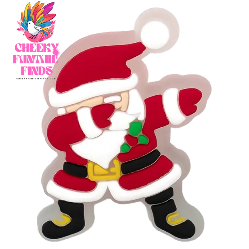 1/2PCS LED Christmas Gifts Shoes Charms Santa Claus Snowman Luminous Shoe Accessories Gingerbread Man Dog Cat Clog Deccoration - Cheeky Fantail Finds