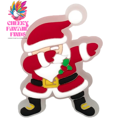 1/2PCS LED Christmas Gifts Shoes Charms Santa Claus Snowman Luminous Shoe Accessories Gingerbread Man Dog Cat Clog Deccoration - Cheeky Fantail Finds