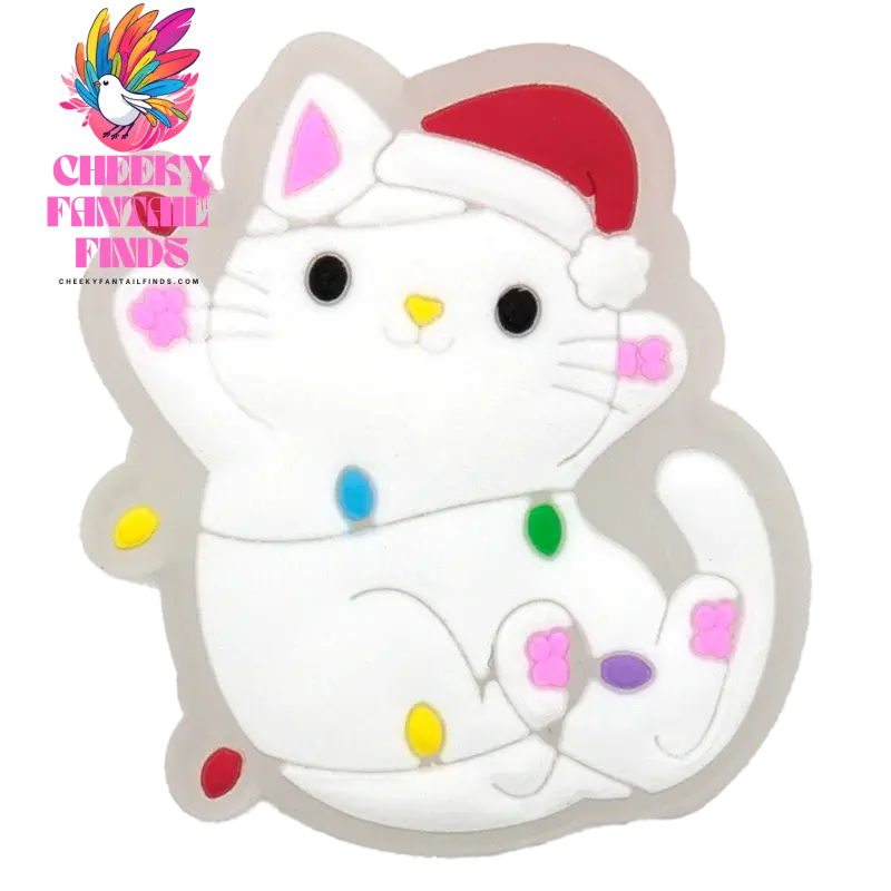 1/2PCS LED Christmas Gifts Shoes Charms Santa Claus Snowman Luminous Shoe Accessories Gingerbread Man Dog Cat Clog Deccoration - Cheeky Fantail Finds
