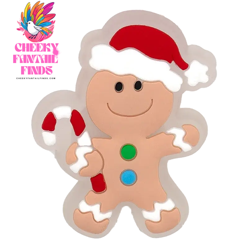 1/2PCS LED Christmas Gifts Shoes Charms Santa Claus Snowman Luminous Shoe Accessories Gingerbread Man Dog Cat Clog Deccoration - Cheeky Fantail Finds