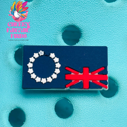 1-30PCS PVC Shoe Charms Flag Feather Drink Beef Buckle Clog Fit Wristbands Garden Sandals Shoes Ornaments Accessories Kid Gift Cheeky Fantail Finds