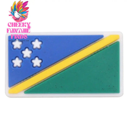 1-30PCS PVC Shoe Charms Flag Feather Drink Beef Buckle Clog Fit Wristbands Garden Sandals Shoes Ornaments Accessories Kid Gift Cheeky Fantail Finds
