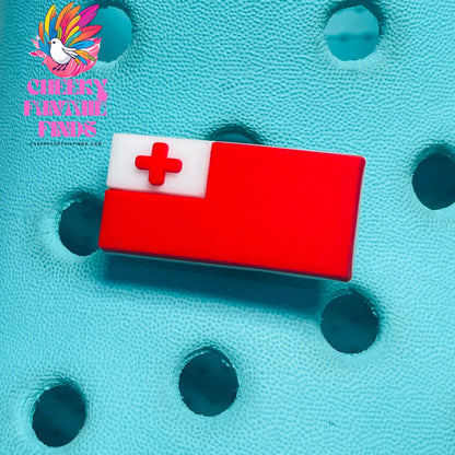 1-30PCS PVC Shoe Charms Flag Feather Drink Beef Buckle Clog Fit Wristbands Garden Sandals Shoes Ornaments Accessories Kid Gift Cheeky Fantail Finds