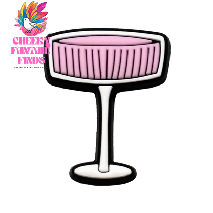 1/30pcs Beauty Care Shoe Charms Lipstick Leopard Print Girlboss Queen Shoe Decorations Pins for Women Girl Pink Pins Accessories - Cheeky Fantail Finds