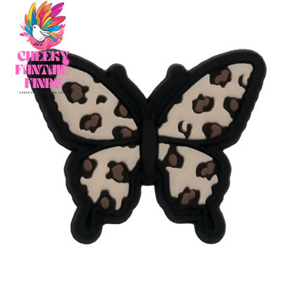 1/30pcs Beauty Care Shoe Charms Lipstick Leopard Print Girlboss Queen Shoe Decorations Pins for Women Girl Pink Pins Accessories - Cheeky Fantail Finds
