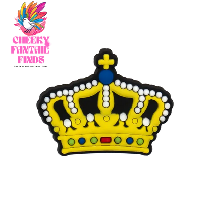 1-30pcs Cartoon European style Shoe Charms Prom Dress Crown Sandals Accessories Shoe Decorations Pins for Kid Men Women Ornament - Cheeky Fantail Finds