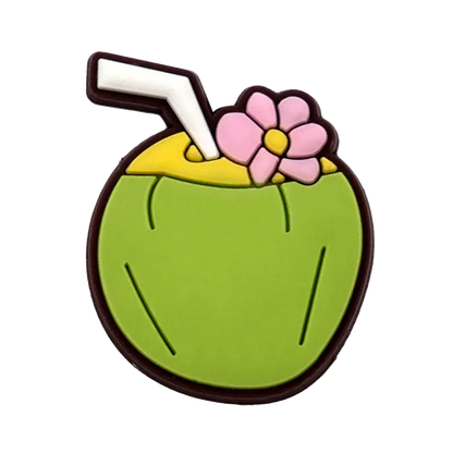 1/30pcs Casual Vibe Shoe Charms Vacation Style Shoe Decorations Pins for Kids Men Women Creative Sandal Accessories Clog Buckles - Cheeky Fantail Finds