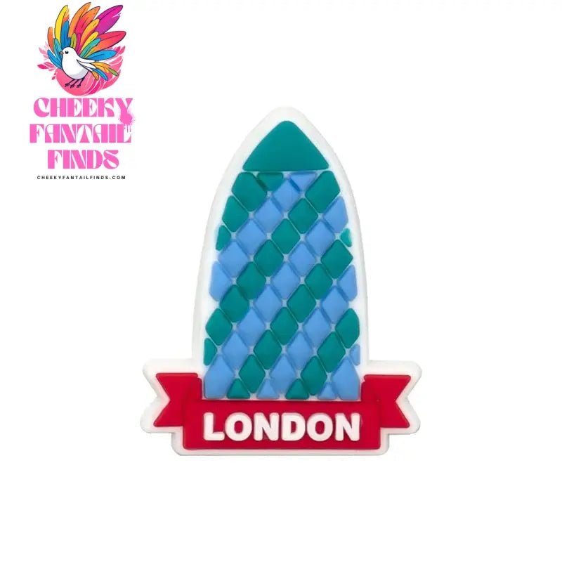 1/30pcs European Series Shoe Charms The Gherkin Caesar's Gate Big Ben Shoe Decorations Spanish hams Garden Sandals Accessories Cheeky Fantail Finds