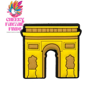 1/30pcs European Series Shoe Charms The Gherkin Caesar's Gate Big Ben Shoe Decorations Spanish hams Garden Sandals Accessories Cheeky Fantail Finds