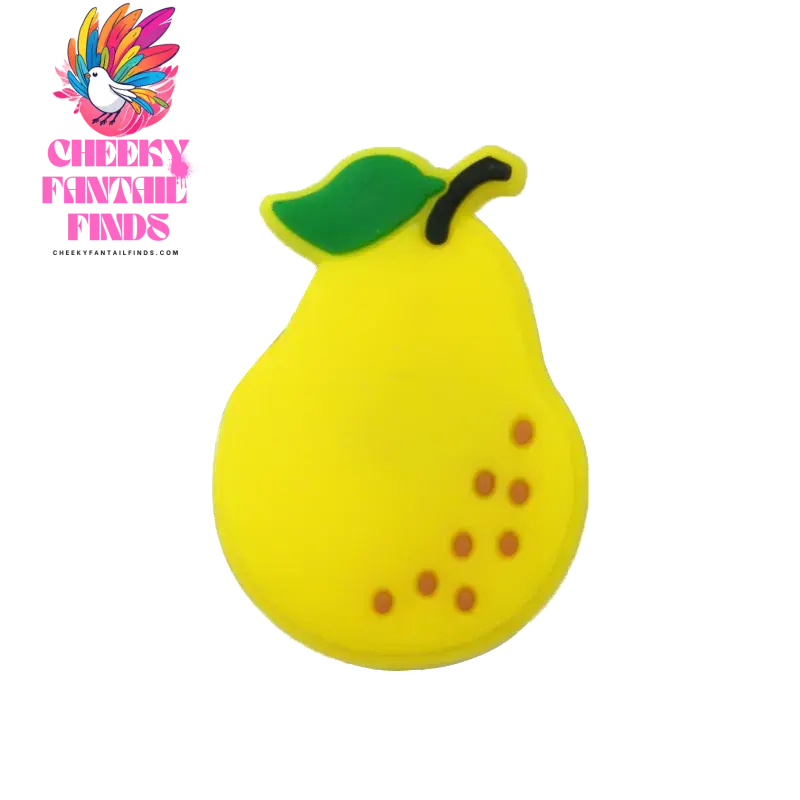 1/30pcs Fruit Shoe Charms Lemon Avocado Watermelon Banana Coconut Pins for Girl Kids Plants Shoe Decorations Pins Accessories - Cheeky Fantail Finds
