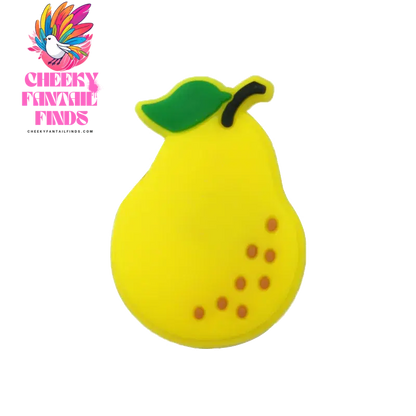 1/30pcs Fruit Shoe Charms Lemon Avocado Watermelon Banana Coconut Pins for Girl Kids Plants Shoe Decorations Pins Accessories - Cheeky Fantail Finds