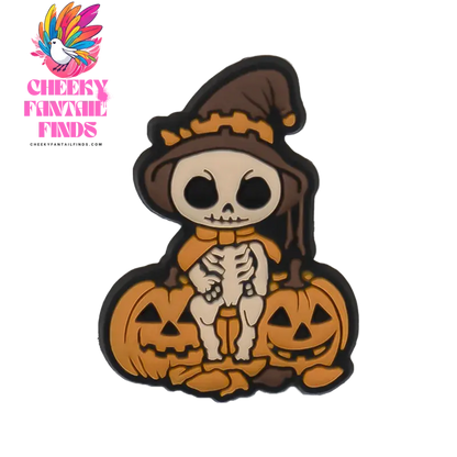 1/30pcs Halloween Shoe Charms Ghost Witch Shoe Decorations Pins for Kids Men Women Party Accessories Buckles Treat or Trick Gift - Cheeky Fantail Finds