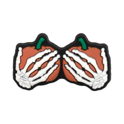 1/30pcs Halloween Shoe Charms Ghost Witch Shoe Decorations Pins for Kids Men Women Party Accessories Buckles Treat or Trick Gift - Cheeky Fantail Finds