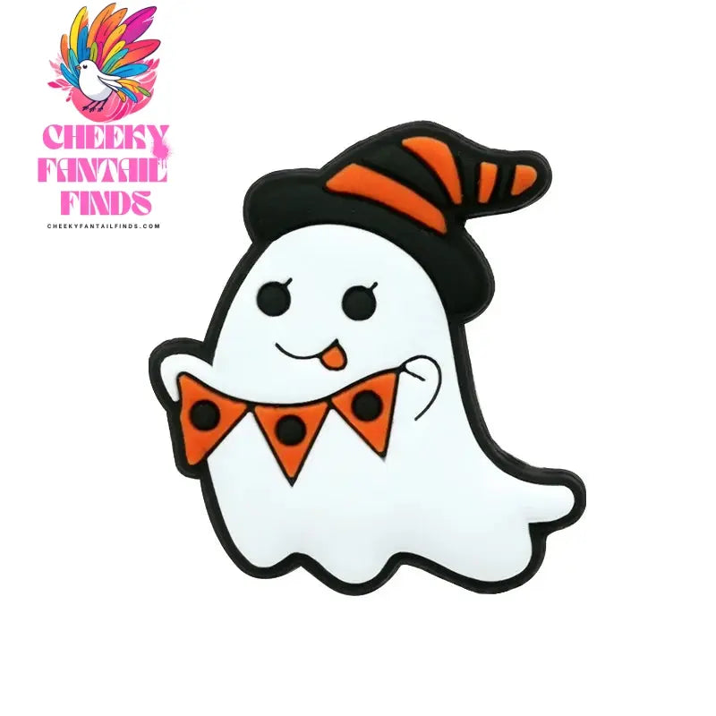 1/30pcs Halloween Shoe Charms Ghost Witch Shoe Decorations Pins for Kids Men Women Party Accessories Buckles Treat or Trick Gift - Cheeky Fantail Finds