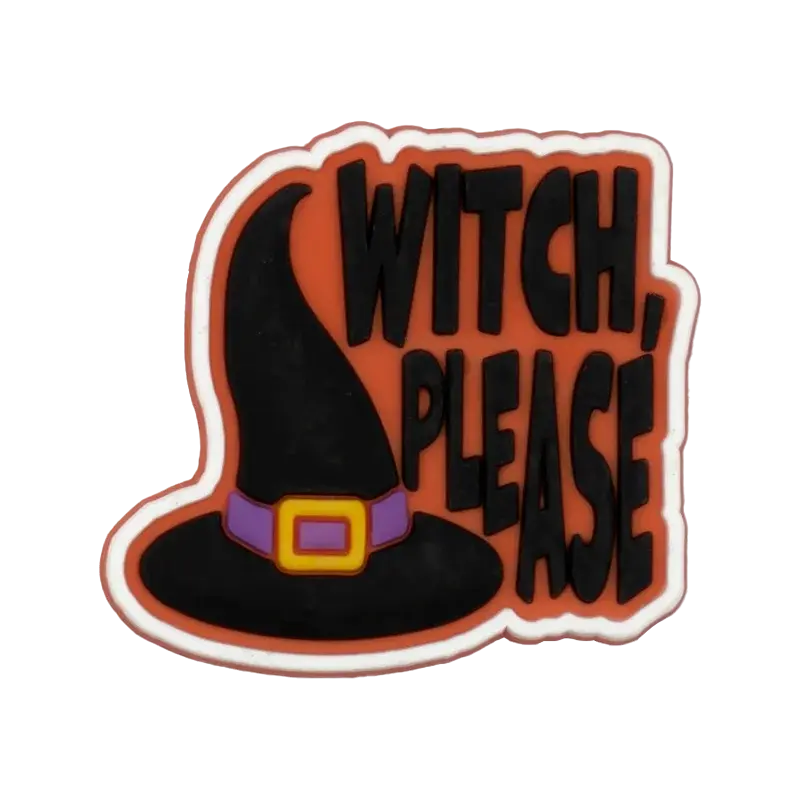1/30pcs Halloween Shoe Charms Ghost Witch Shoe Decorations Pins for Kids Men Women Party Accessories Buckles Treat or Trick Gift - Cheeky Fantail Finds