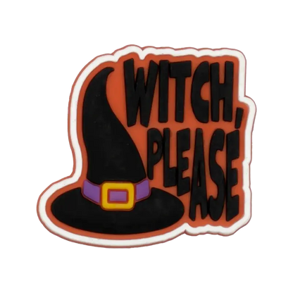 1/30pcs Halloween Shoe Charms Ghost Witch Shoe Decorations Pins for Kids Men Women Party Accessories Buckles Treat or Trick Gift - Cheeky Fantail Finds